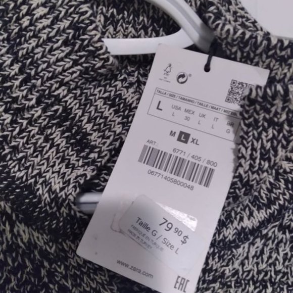 Brand new Zara men's grey sweater | L - Picture 3 of 4